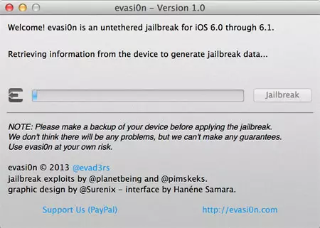 Evasi0n Jailbreak Process
